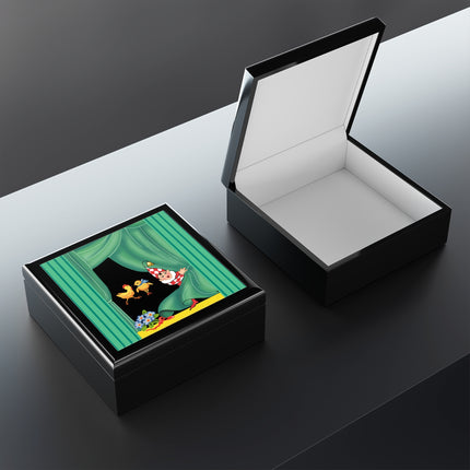 Easter Elf's Whimsy Jewelry Box