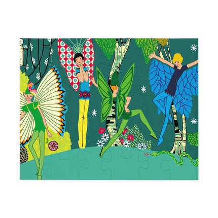 Enchanting Fairies of A Midsummer Night's Dream Jigsaw Puzzle (30, 110, 252-Piece)