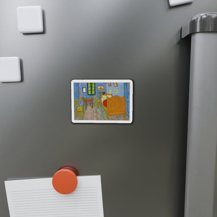 The Bedroom by Vincent van Gogh Die-Cut Magnets (5 Sizes)