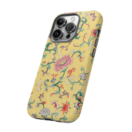 Flower Illustration by Owen Jones Phone Cases