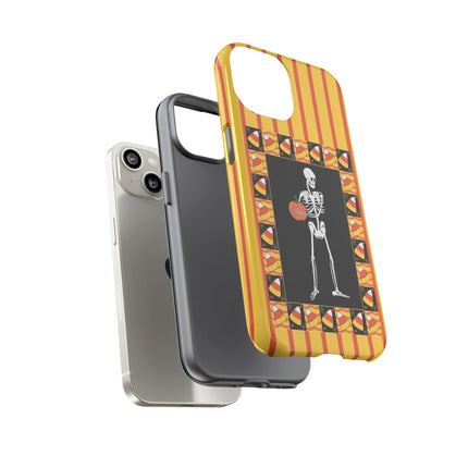 Candy Corn Skeleton Phone Cases