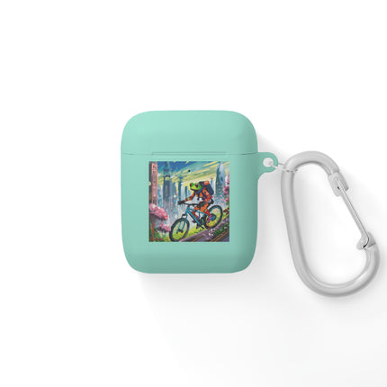 Cyberpunk Frog AirPods Case Cover