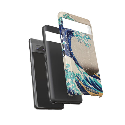 The Great Wave off Kanagawa by Katsushika Hokusai Phone Cases