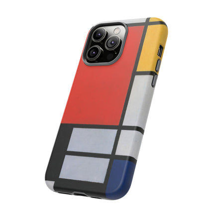 Composition with Red, Yellow, Blue, and Black by Piet Mondrian Phone Cases