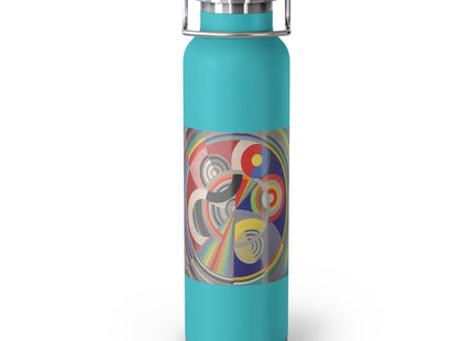 Rythme No. 1 by Robert Delaunay Copper Vacuum Insulated Bottle, 22oz