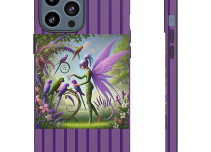 Lavender-Winged Fairy Phone Cases