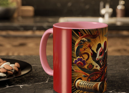 Theatrical Mouse on a Mission Colorful Mugs (11oz, 15oz)