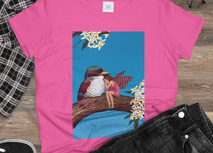 Magnolia Fairy and the Woodland Bird Cotton Tee