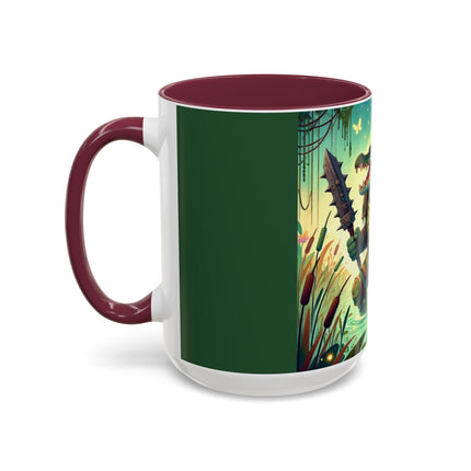 Swamp Tyrant Colorful Mugs (11oz, 15oz)