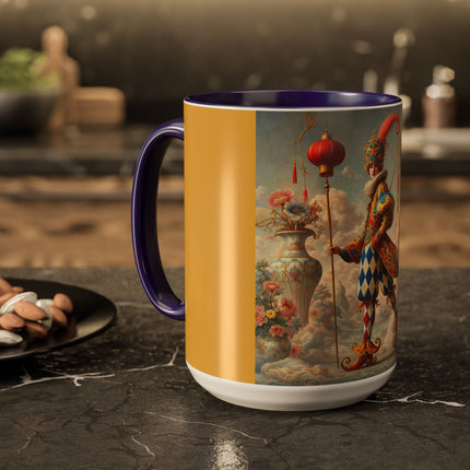 The Ornamental Jester Colorful Mugs (11oz, 15oz)