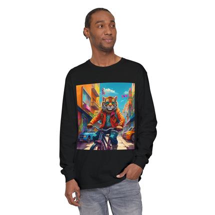Urban Bike Ride Long Sleeve T-Shirt