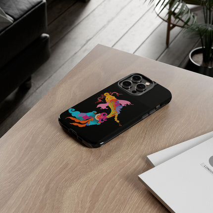 Golden Koi Phone Case – Lucky Swim & Vibrant Fortune