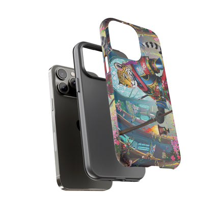 Cyberpunk Leopard Phone Cases