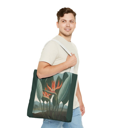 Bird of Paradise by Robert John Thornton Tote Bag (AOP)