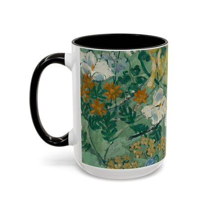 Flowers by August Babberger Colorful Mugs (11oz, 15oz)