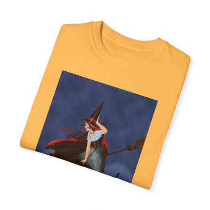 The Enchanted Witch Unisex Garment-Dyed T-shirt