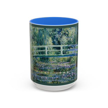 Water Lilies and Japanese Bridge by Claude Monet Colorful Mugs (11oz, 15oz)