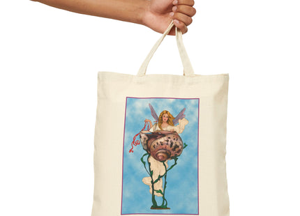Enchanting Serenity Cotton Canvas Tote Bag