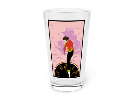 Woman Waiting for her Beloved at 1:59 by Kobayashi Kaichi Glass, 16oz
