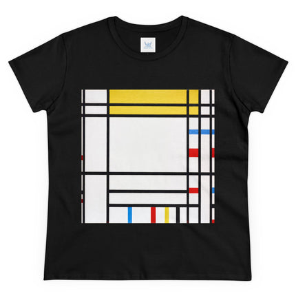 Place de la Concorde by Piet Mondrian Women's Midweight Cotton Tee