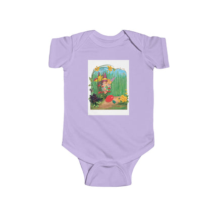 Spring Fairies & Floral Delights Infant Fine Jersey Bodysuit