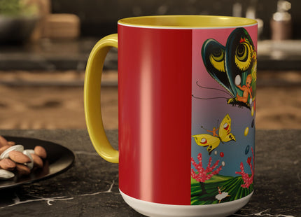 Flight Of Easter Delight Colorful Mugs (11oz, 15oz)