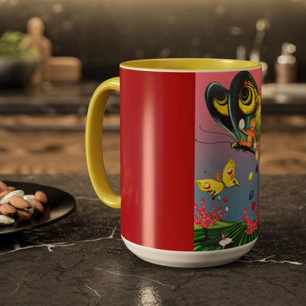 Flight Of Easter Delight Colorful Mugs (11oz, 15oz)