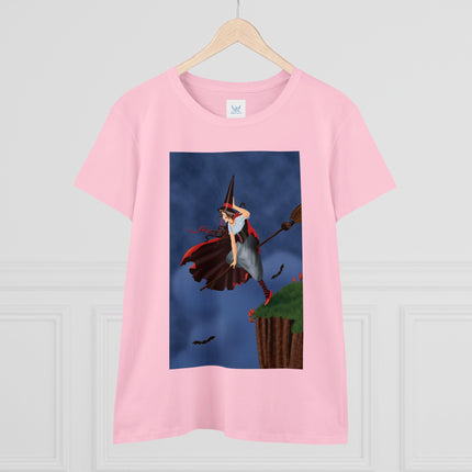 The Enchanted Witch Women's Midweight Cotton Tee