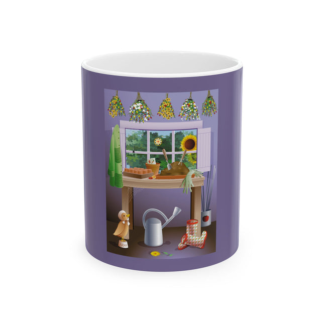 A Gardener's Haven 11 oz Ceramic Mug