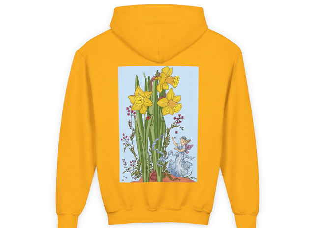 Daffodil Fairy Youth Heavy Blend Hooded Sweatshirt