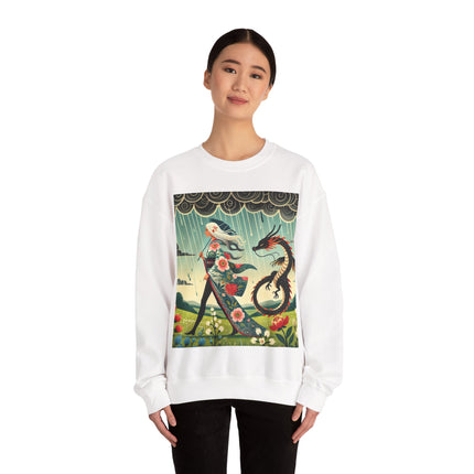 The Dragon Fairy’s Stride Heavy Blend™ Crewneck Sweatshirt