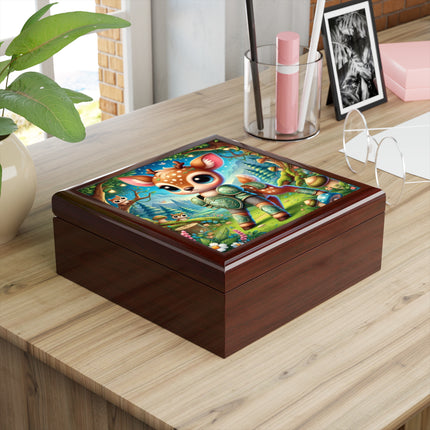 Fawn Defender Jewelry Box