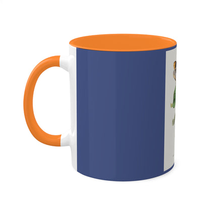 Versicolored Barbet by Paul Gervais Colorful Mugs, 11oz