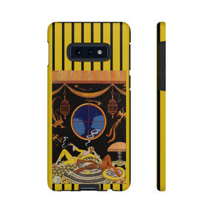 Falbalas et fanfreluches La paresse (Laziness) by George Barbier Phone Cases