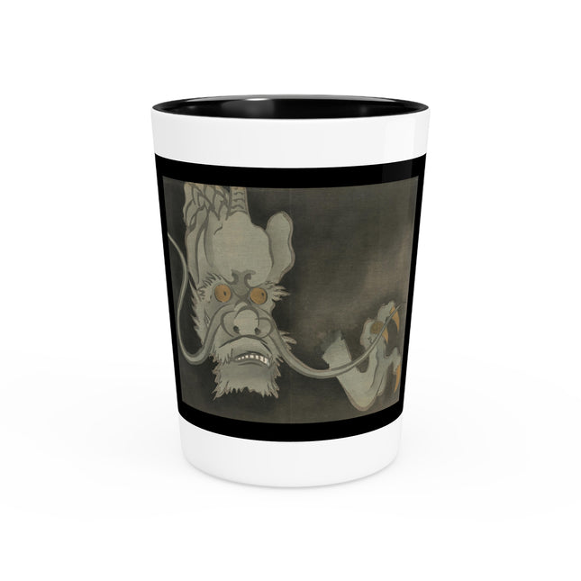 Dragon by Kamisaka Sekka Ceramic Shot Glass