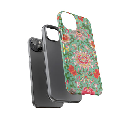 Colorful Floral Pattern by Owen Jones Phone Cases
