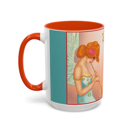 Heavenly Angel Duet Colorful Mugs (11oz, 15oz)