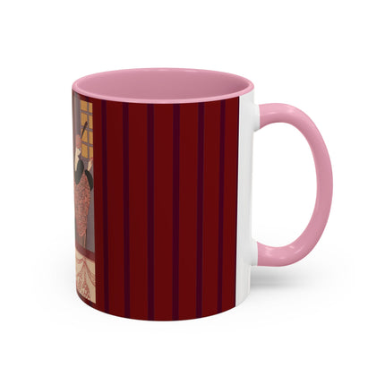 La Loge by George Barbier Colorful Mugs (11oz, 15oz)