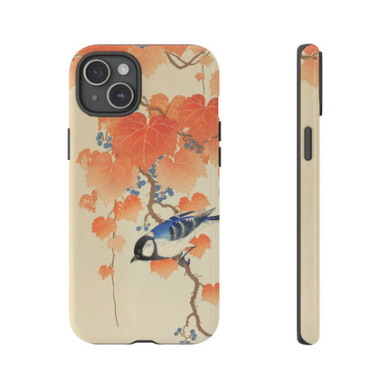 Japanese Bird and Branch by Ohara Koson Phone Cases