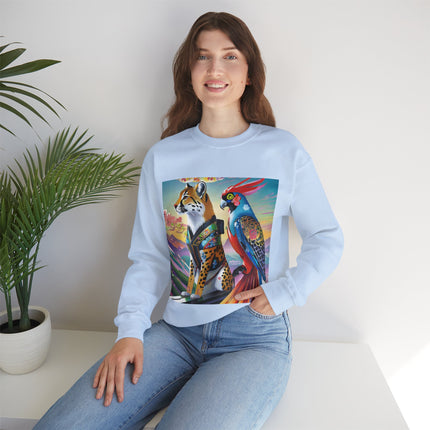 Cybernetic Duets Unisex Heavy Blend™ Crewneck Sweatshirt