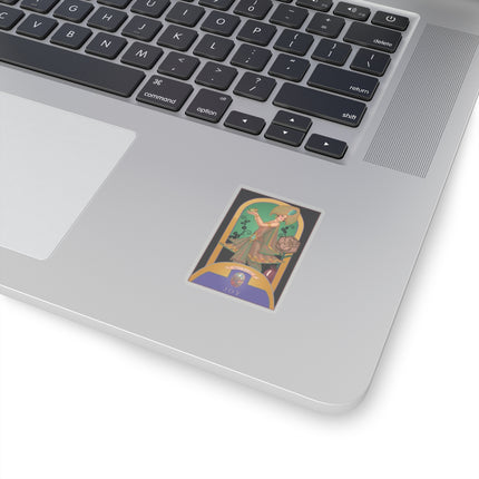 October & Opal, Tourmaline (from the Gem Series) by Sofia Chiostri Kiss-Cut Stickers (4 Sizes)