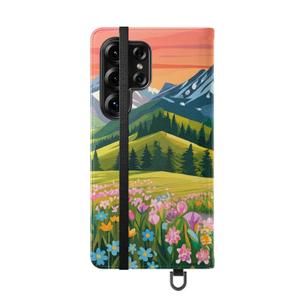 🦓🛴 Stripes on Wheels Flip Case – Sunny Adventures & Storybook Fun
