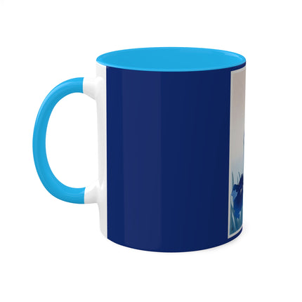 Irises by Ohara Koson Colorful Mugs, 11oz