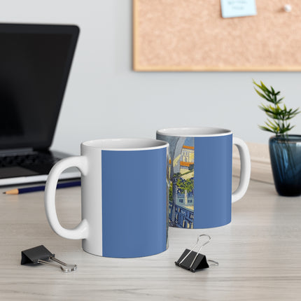 Gallery of a Moroccan Riad by George Gaudion Ceramic Mug 11oz