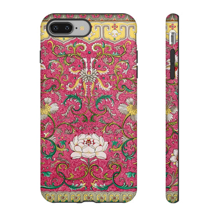 Pink Floral Pattern by Owen Jones Phone Cases