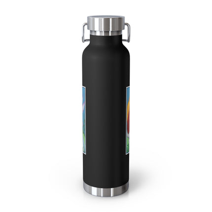 Fairy and Dapper Chick Copper Vacuum Insulated Bottle, 22 oz