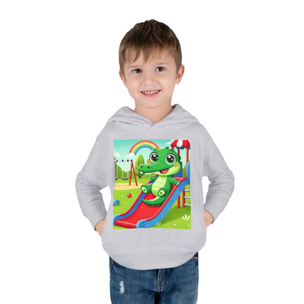 Playground Crocodile Joy Toddler Pullover Fleece Hoodie