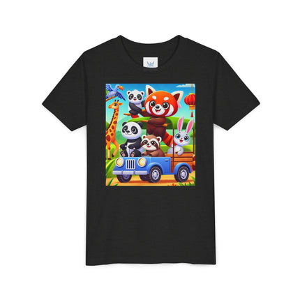 Safari Friends on the Move Youth Short Sleeve Tee