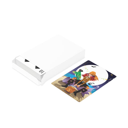 Moonlit Pirate Halloween Playing Cards