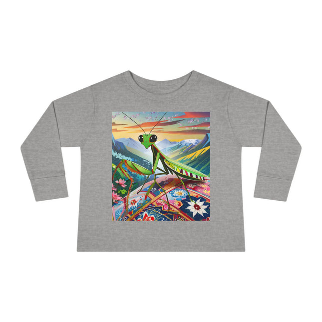 The Joyful Mantis Toddler Long Sleeve Tee